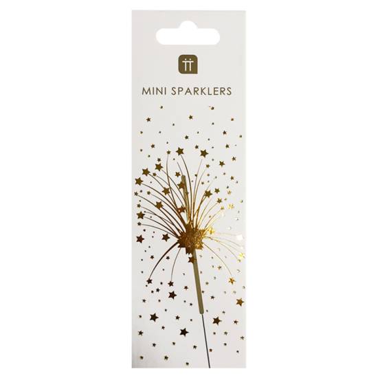 Luxe Mini Sparklers (gold ) (20ct)