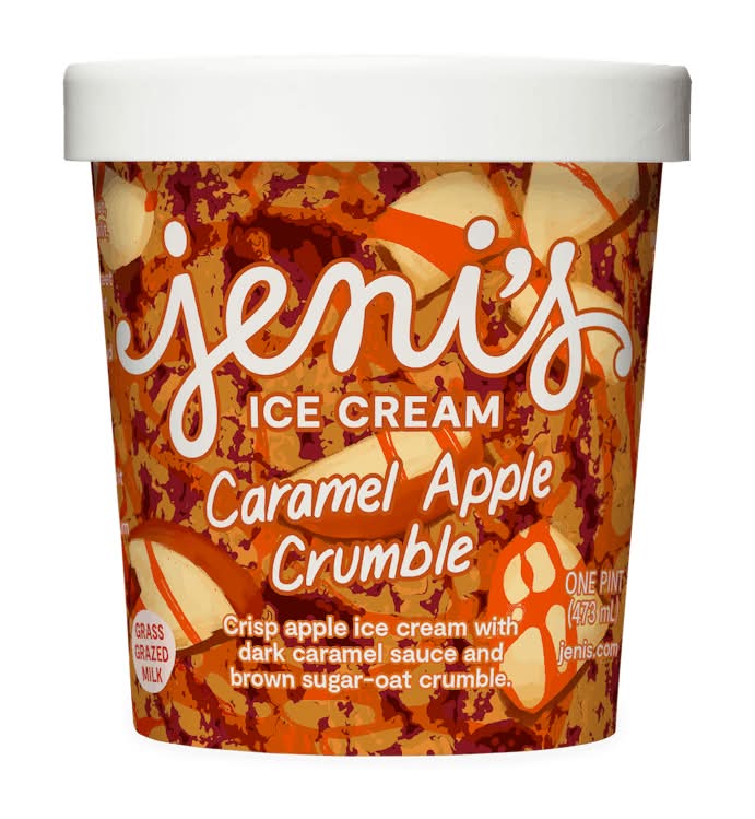 Caramel Apple Crumble Ice Cream Pint