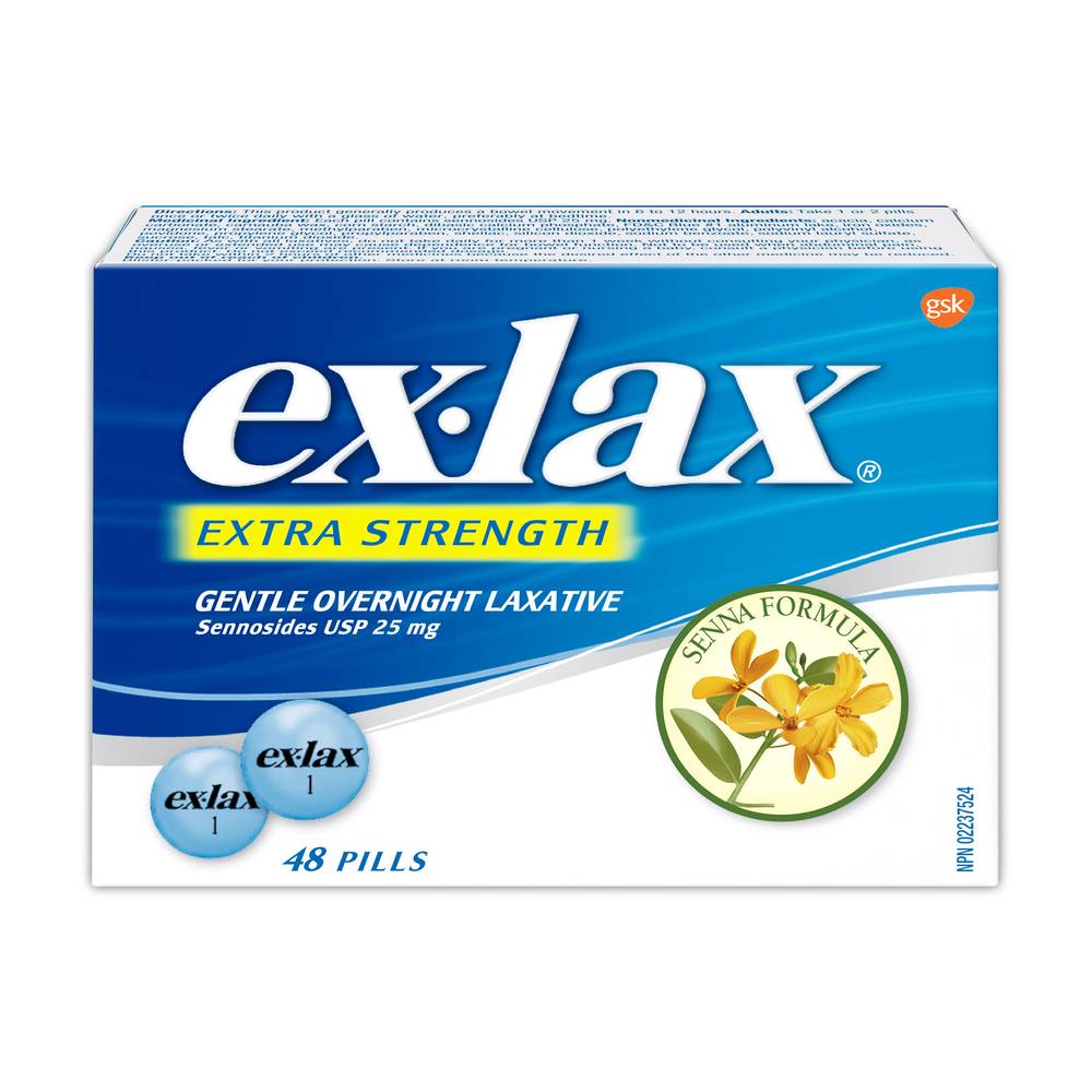 Ex-Lax Gentle Overnight Laxative - Extra Strength (180 g)