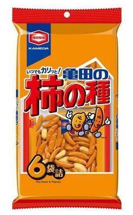 亀田製菓 亀田の柿の種 (6 入)