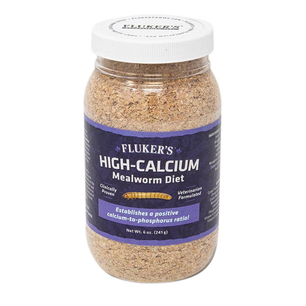 Fluker's High Calcium Mealworm Diet