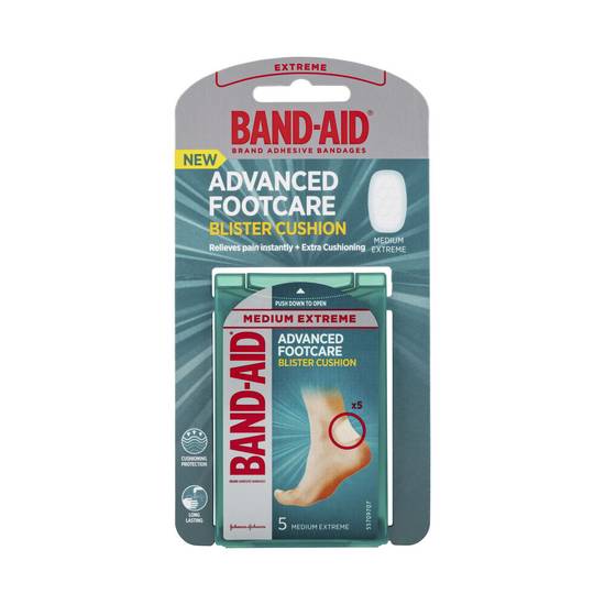 Band-Aid Advanced Footcare Blister Cushion Medium Extreme 5 pack