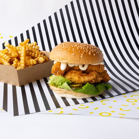 Crispy Chicken Sandwich Meal