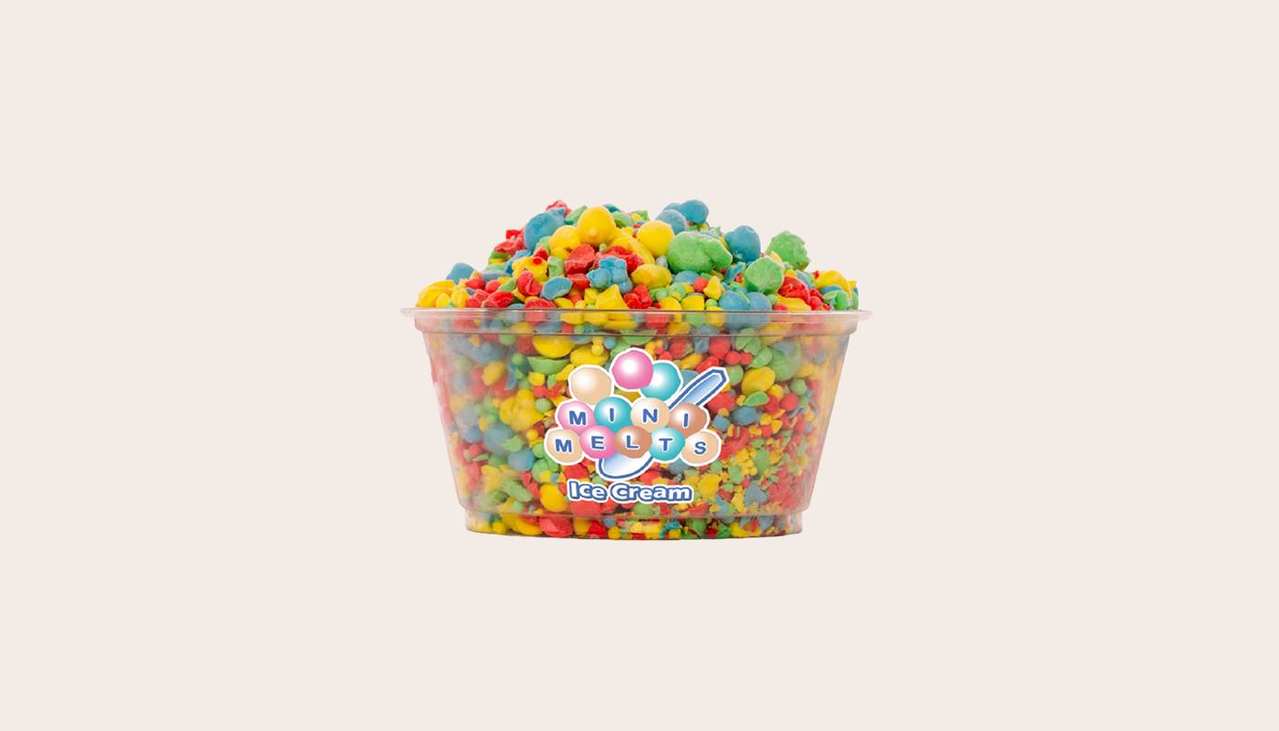 Mini Melts Rainbow Ice 5oz