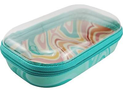 Zipit Zipper Pencil Case, Retro Teal/Cosmic Black (Z23ST0001)