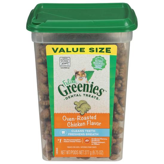 Greenies Oven Roasted Chicken Flavor Adult Dental Treats