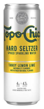 Topo Chico Hard Seltzer Tangy Lemon Lime 24oz Can