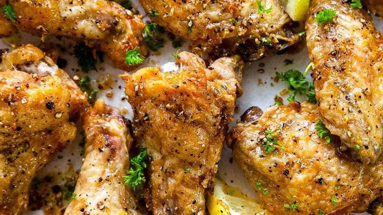 Lemon Pepper Wings 6 pcs