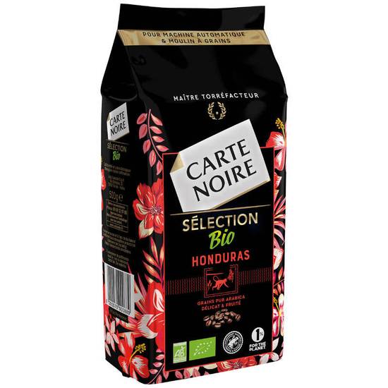 Carte Noire bio sélection honduras- café en grains pur arabica biologique 500 g