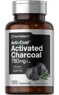 Horbaach Acti-Coal Activated Charcoal 780mg - 120 Capsules