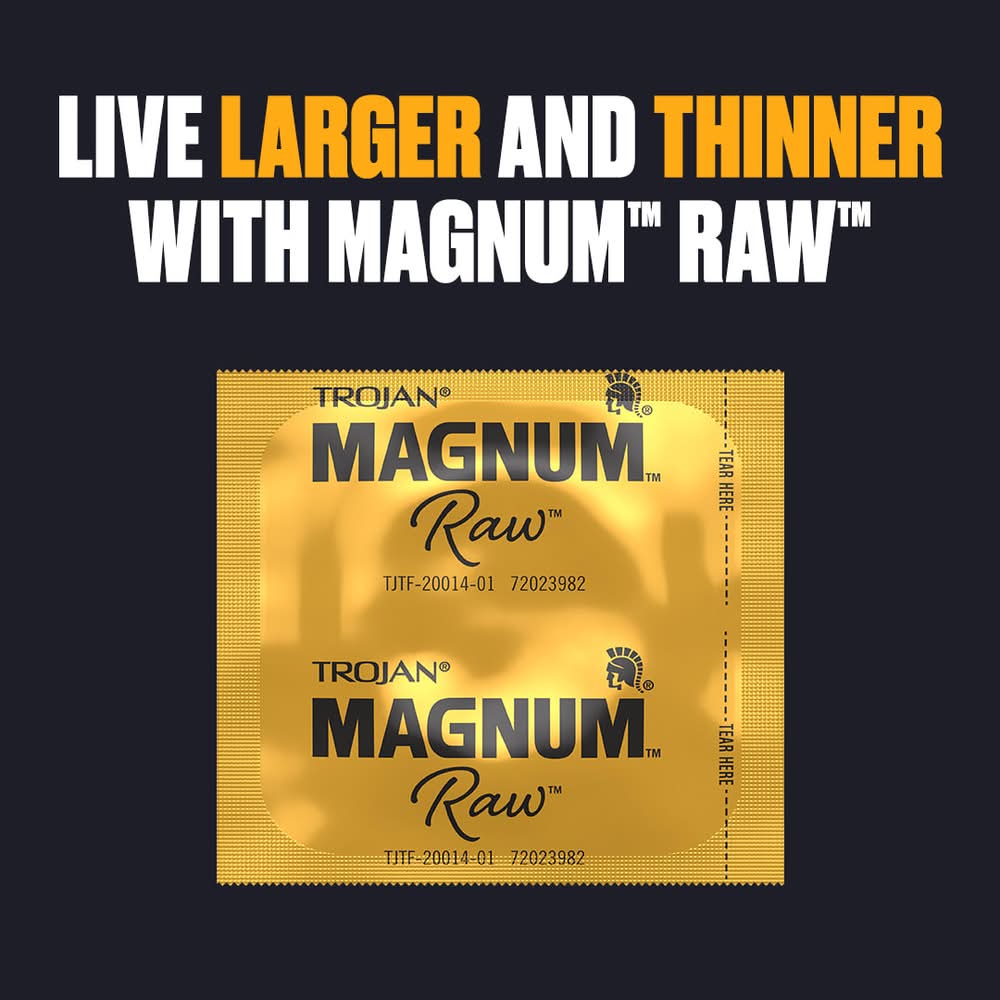 intimate gel lubricant Trojan Magnum Lubricated Large Condoms, 36 ct