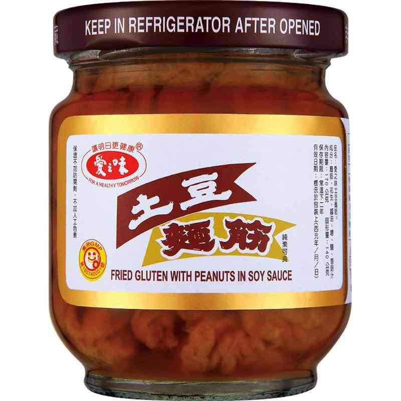 【純素】愛之味土豆麵筋170g <170g克 x 1 x 3Can罐>