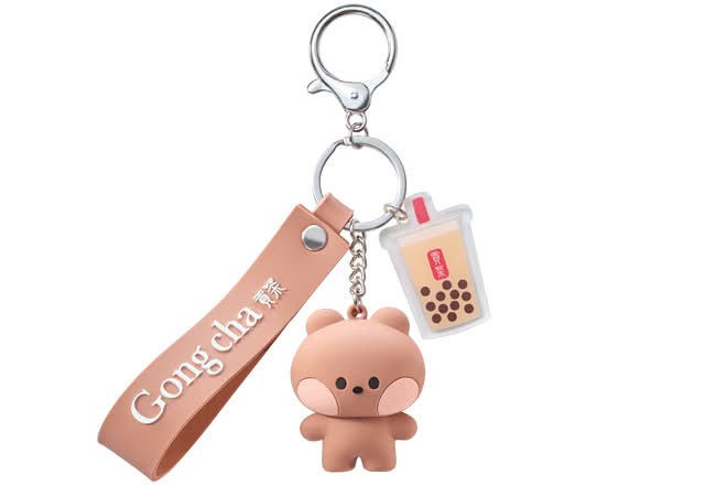 Line Friends Minini Keychain – Bnini (brown)