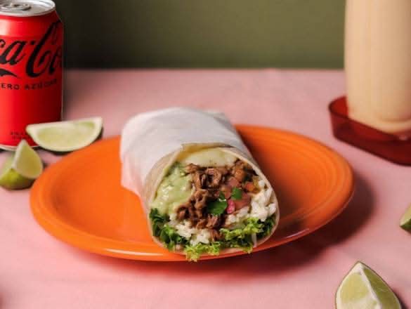 Arma tu Burrito y Bebida