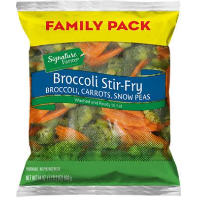 Signature Farms Broccoli Stir Fry Family Pack - 24 Oz