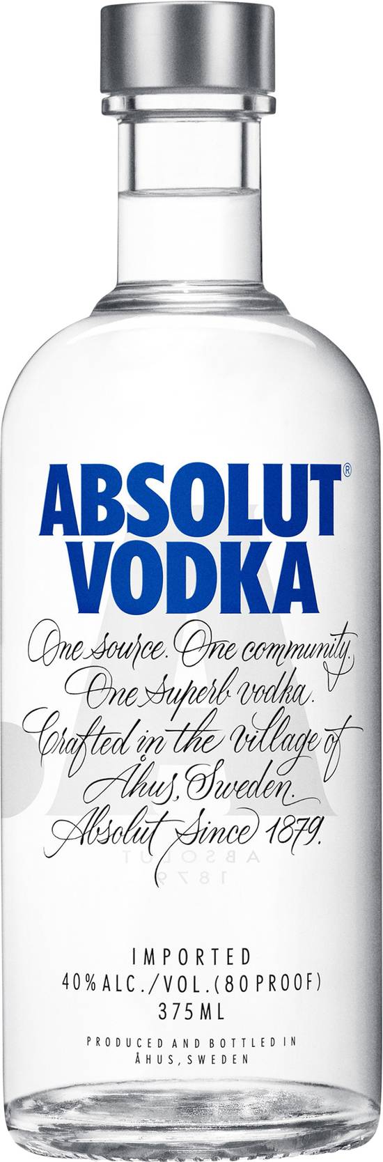 Absolut Imported Original Vodka (375 ml)