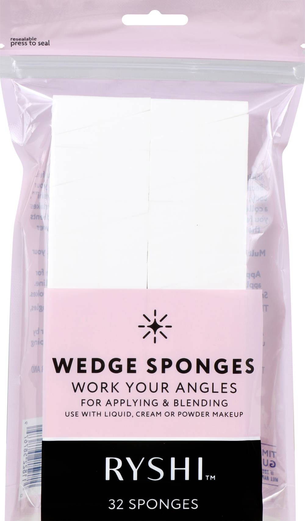 Ryshi Work Your Angles Wedge Sponges (32 ct)