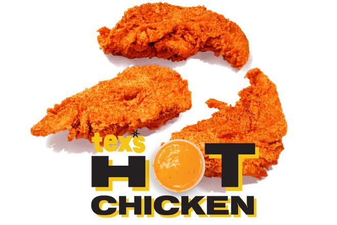 3 PC Hot Chicken!