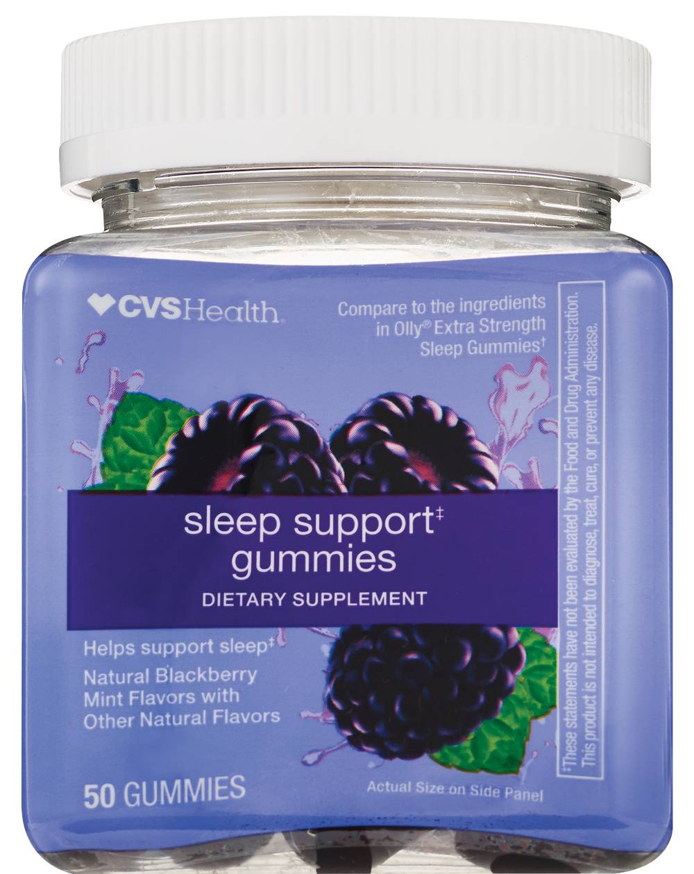 CVS Health Sleep Support Gummies, 50 CT