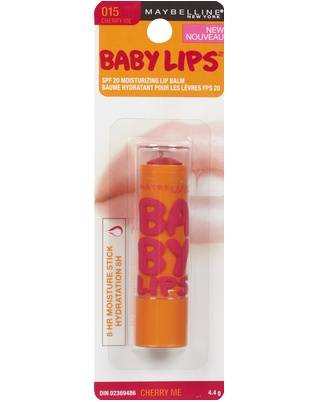 Maybelline Baby Lips Spf 20 Moisturizing Lip Balm 015 Cherry Me (4.40 g)