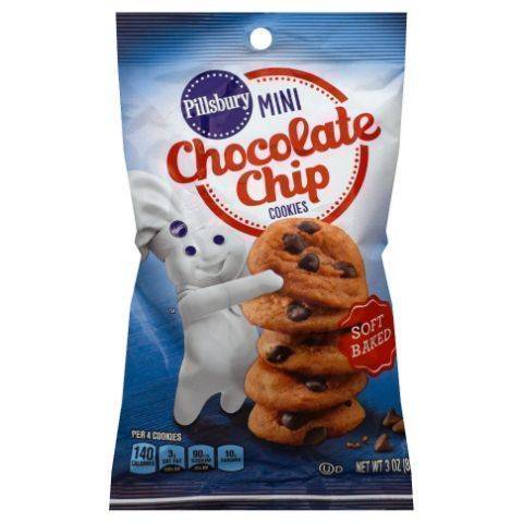 Pillsbury Mini Chocolate Chip Cookies 3oz