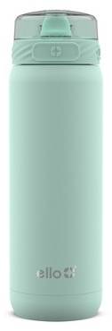 Ello Cooper 22oz Vacuum Insulated Stainless Steel Water Bottle, 2.9 in, Aqua