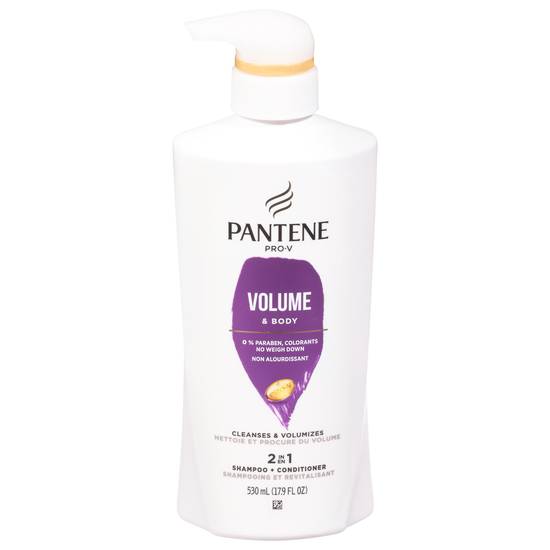 Pantene Pro-V Volume & Body Shampoo and Conditioner (17.9 fl oz)