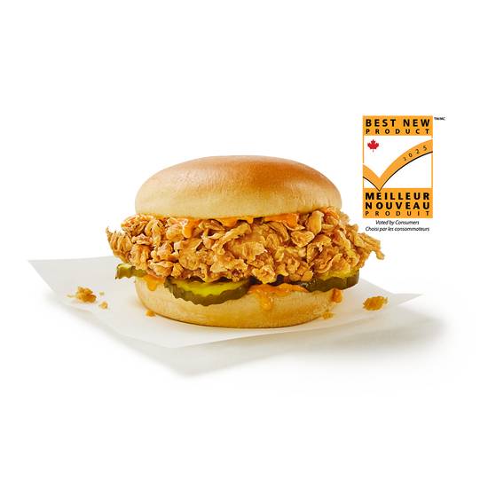 KFC Spicy Famous Chicken Sandwich