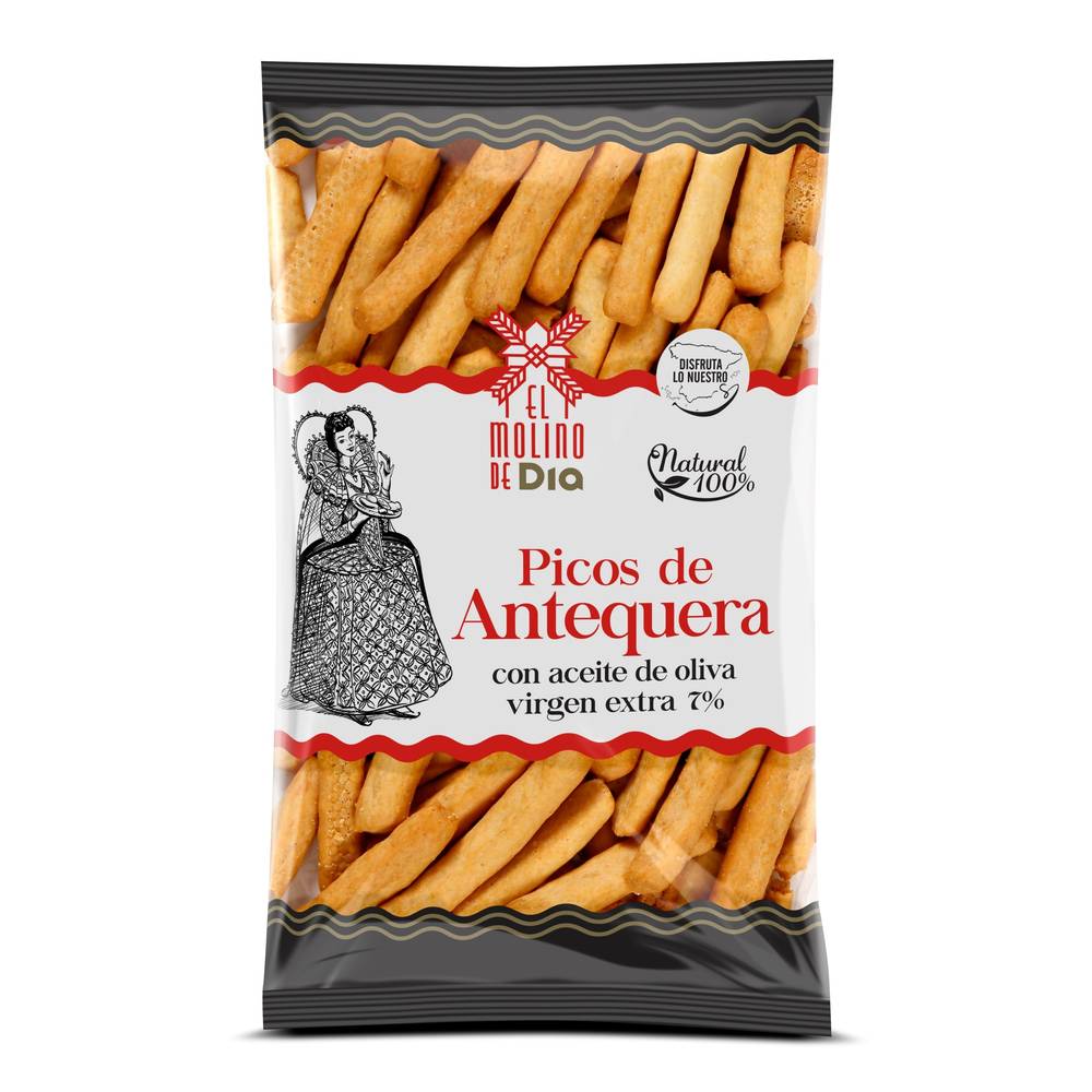 Picos De Antequera El Molino De Dia Bolsa 150 G