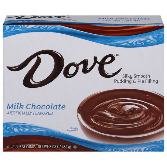 Dove Milk Chocolate Pudding & Pie Filling