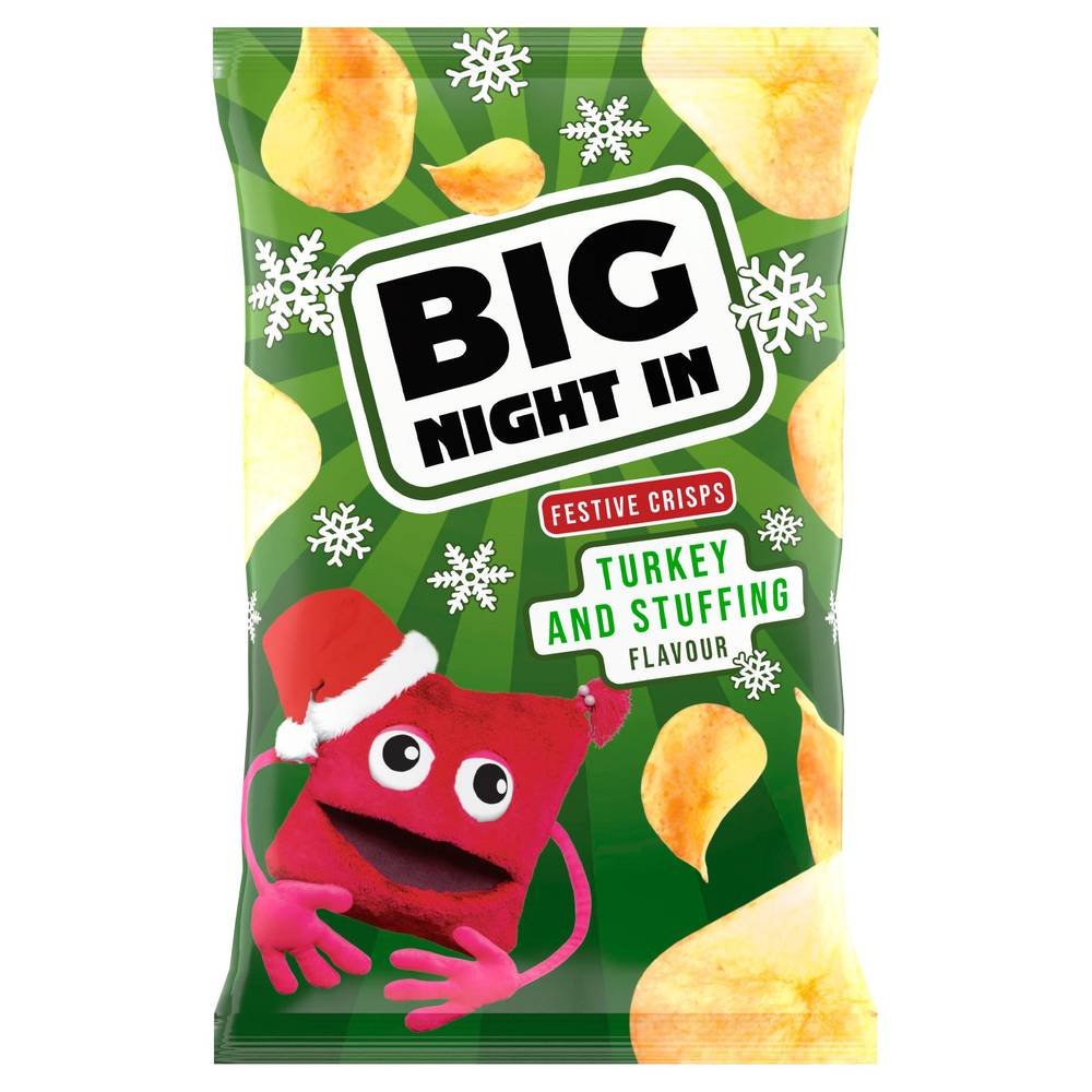 Big Night In Turkey and Stuffing, In Festive Crisps (150g)