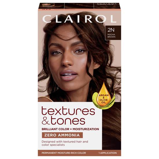 Clairol Textures & Tones (2n mocha brown)