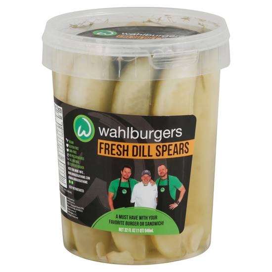 Wahlburgers Fresh Dill Spears Pickles