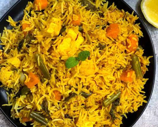 Mixed Vegetable Biryani for 10