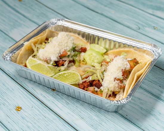 Carne Enchilada Soft Tacos
