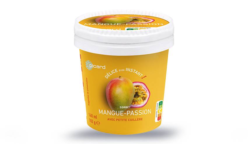 Sorbet mangue-passion