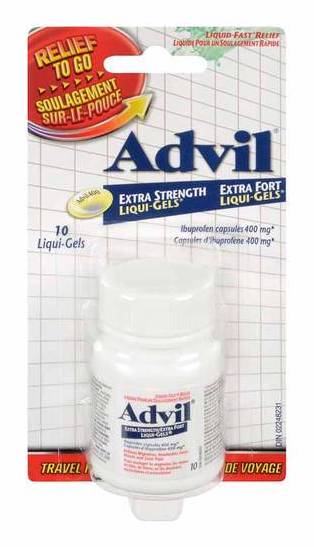 Advil Extra Strength Liquid-Gels 10PK