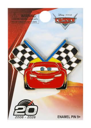 Disney Enamel Pin Lightning McQueen