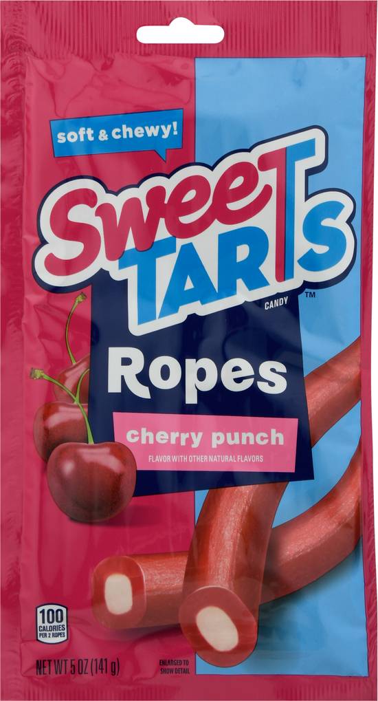 Sweetarts Cherry Punch Soft and Chewy Ropes Candy