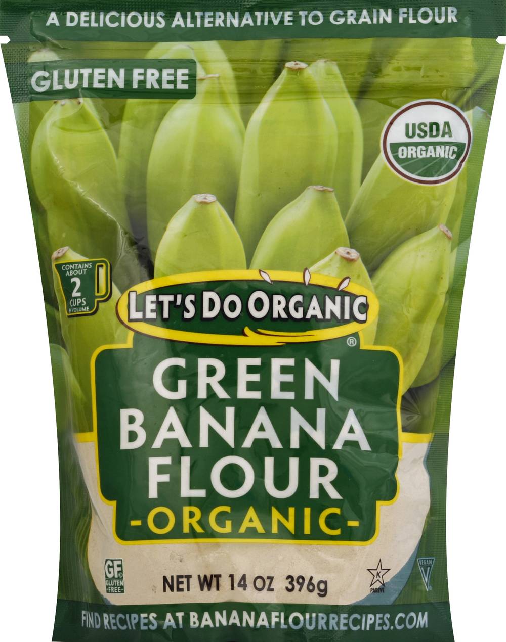 Let's Do Organic Green Banana Flour (14 oz)