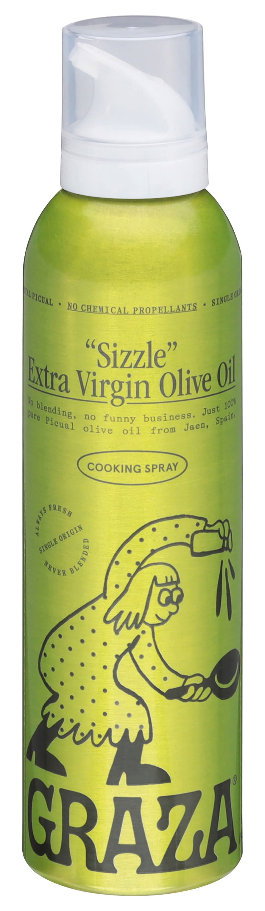 Graza Sizzle Extra Virgin Olive Oil Cooking Spary