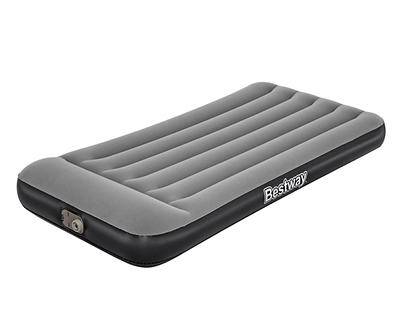 Bestway Twin Airbed With Built in Ac Pump (black/gray)