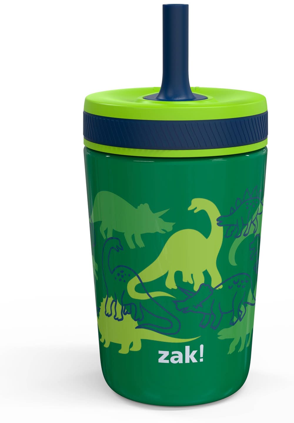 zak! Stainless Steel Dino Double Wall Kelso Tumbler, Assorted