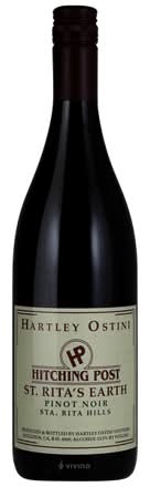 Hartley Ostini Hitching Post St. Rita's Earth Sta. Rita Hills Pinot Noir 750mL