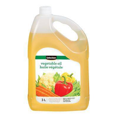 Selection huile végétale (3°l) - vegetable oil (3 l)