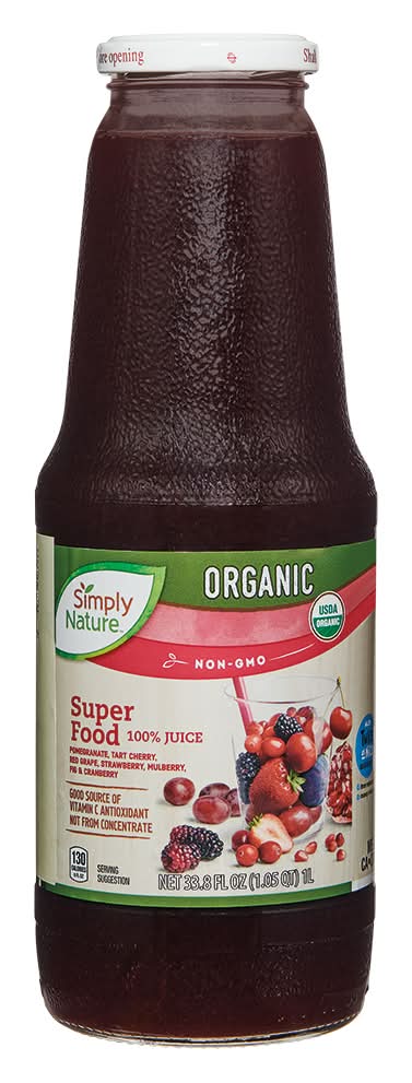 Simply Nature Organic Super Food 100% Juice (33.8 fl oz)