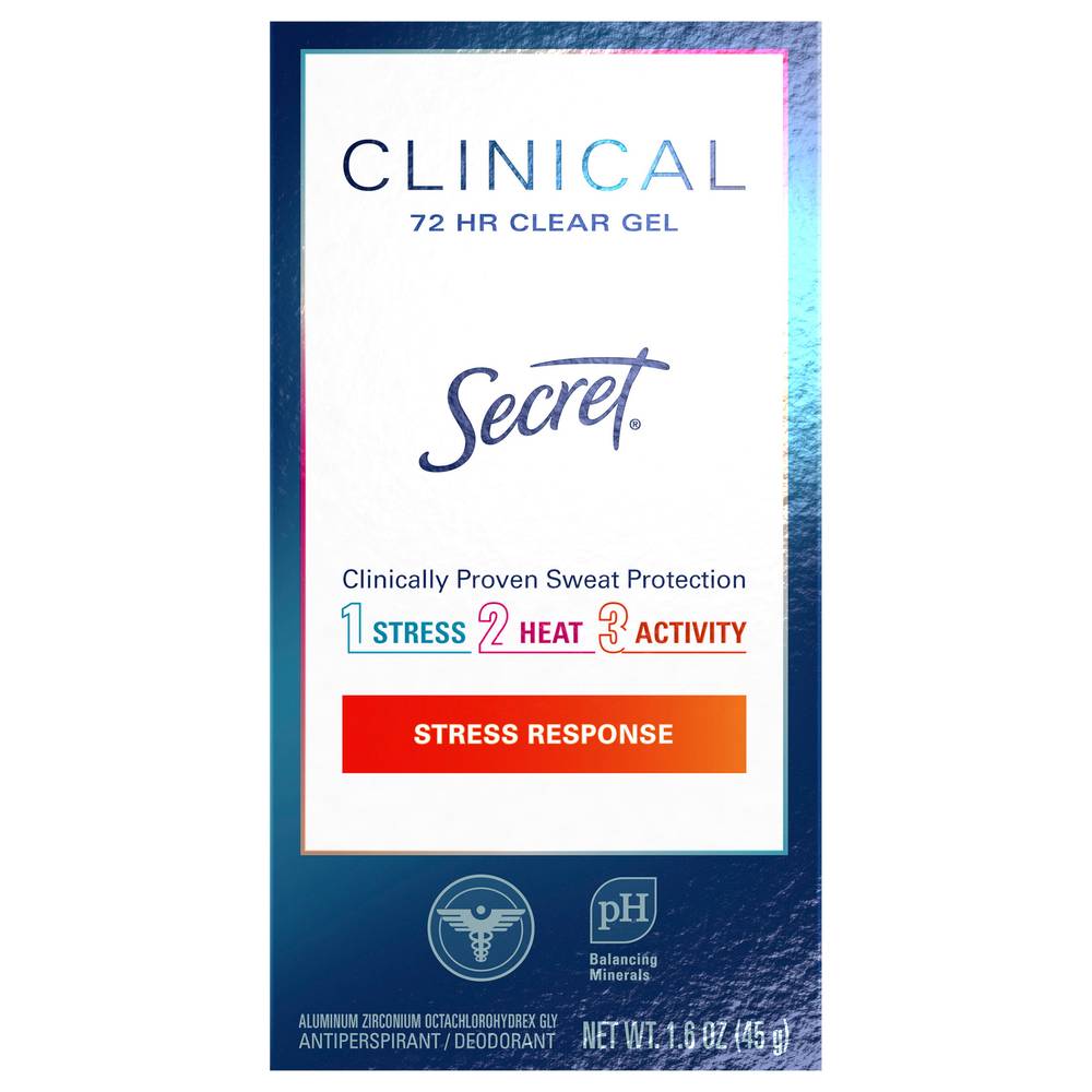 Secret Clinical Strength Stress Response Antiperspirant (1.6 oz)