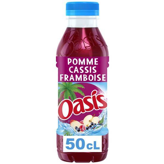 Oasis - Boisson aux fruits, pomme - cassis - framboise (500ml)