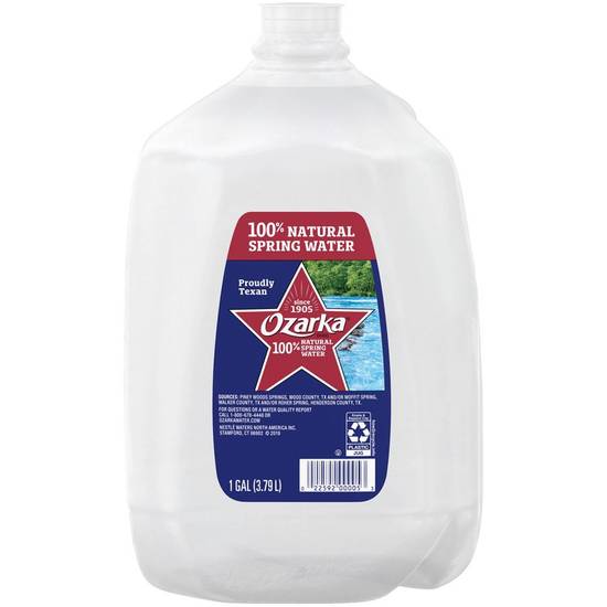 Ozarka Natural Spring Water (1 gal)