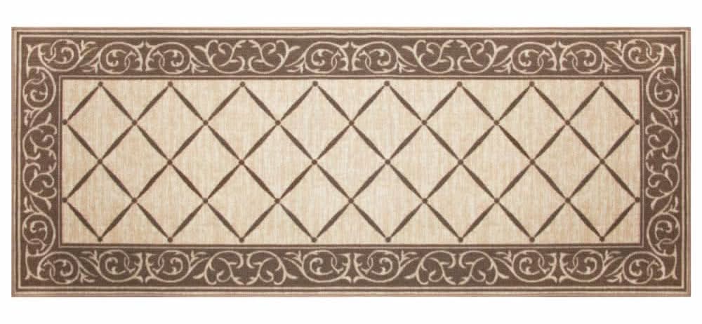 Trafficmaster Horchow Tan 2 Ft. X 5 Ft. Rectangle Indoor Runner Rug